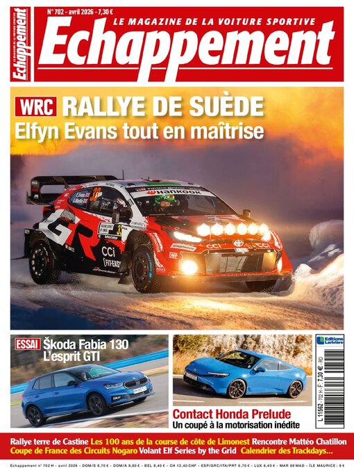 Title details for Echappement by Editions Lariviere SAS - Available